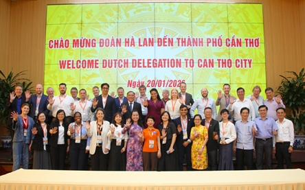 Can Tho seeks to boost economic cooperation with Dutch partners